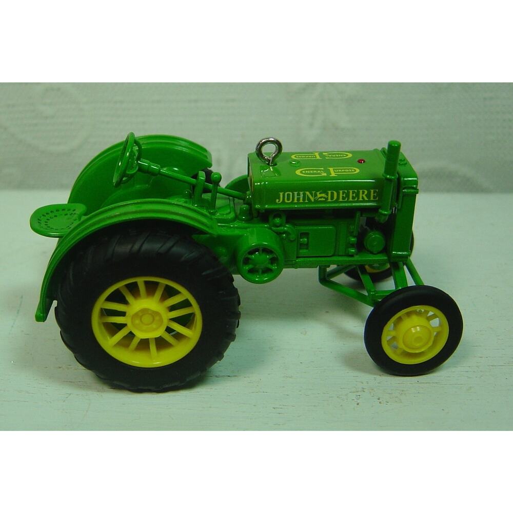 HALLMARK ORNAMENT-JOHN DEERE MODEL GP TRACTOR-FROM 2017-WITH BOX - Picture 2 of 5